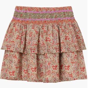 Peek…Aren’t you Curious Girls’ Smocked Waist Skirt